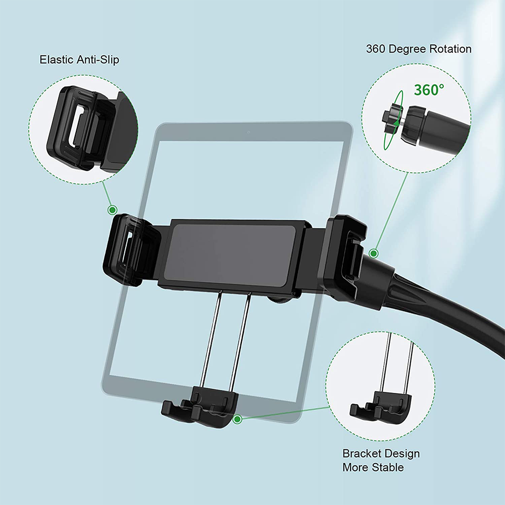 Smatree Tablet & Cell Phone Gooseneck Mount Holder for Desk (7)